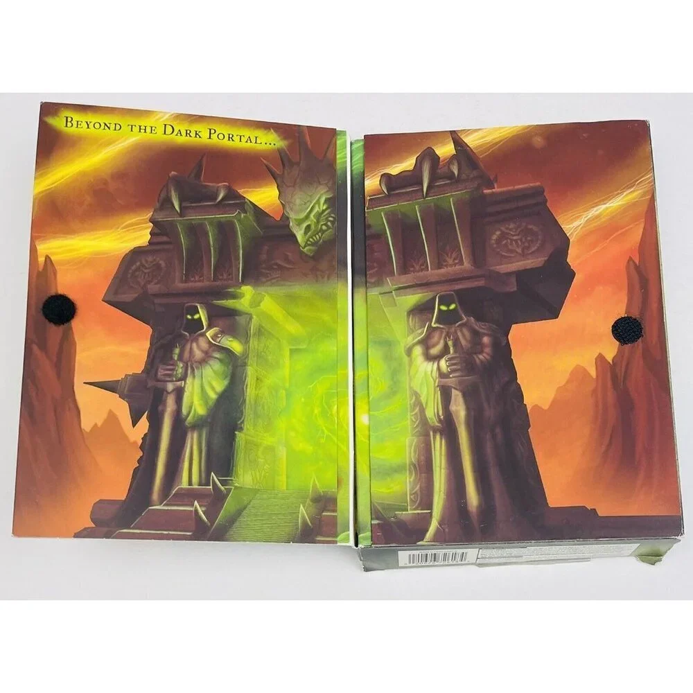 Lot 2 PC Computer Games Warlock & World of Warcraft Burning Crusade Expansion